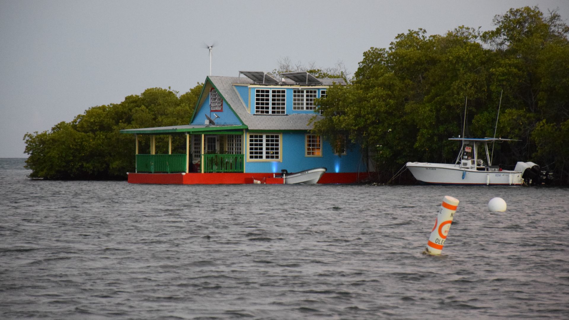 File:Bioluminescent tour house and boat, La Parguera, Lajas, Puerto Rico.jpg