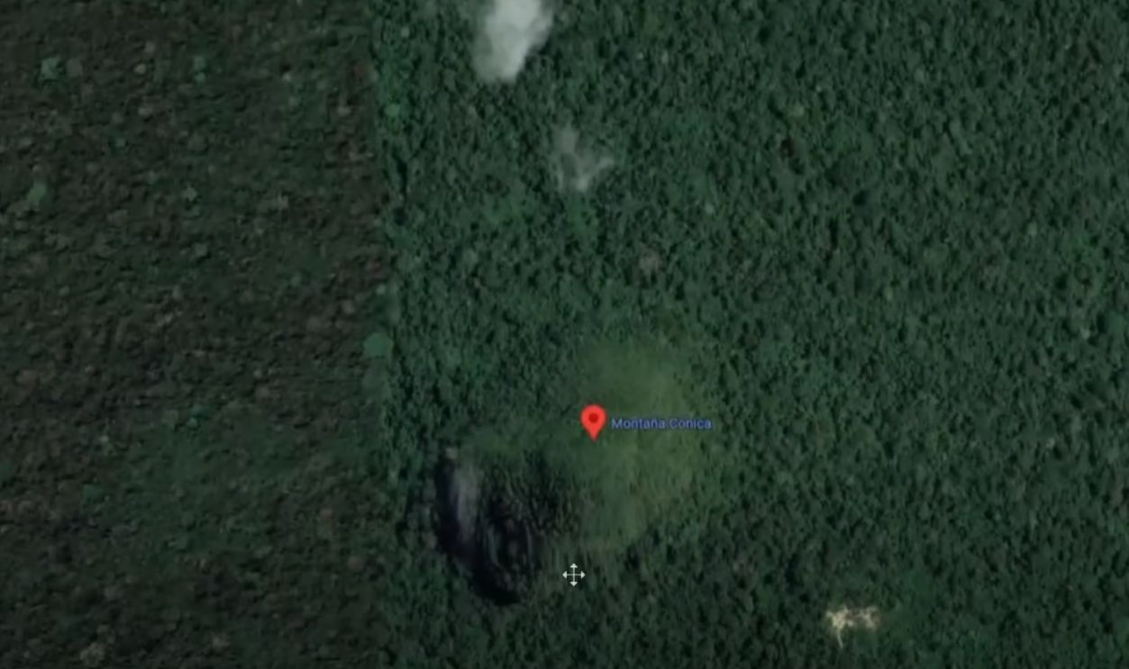 Its Shape Appears From The Sky