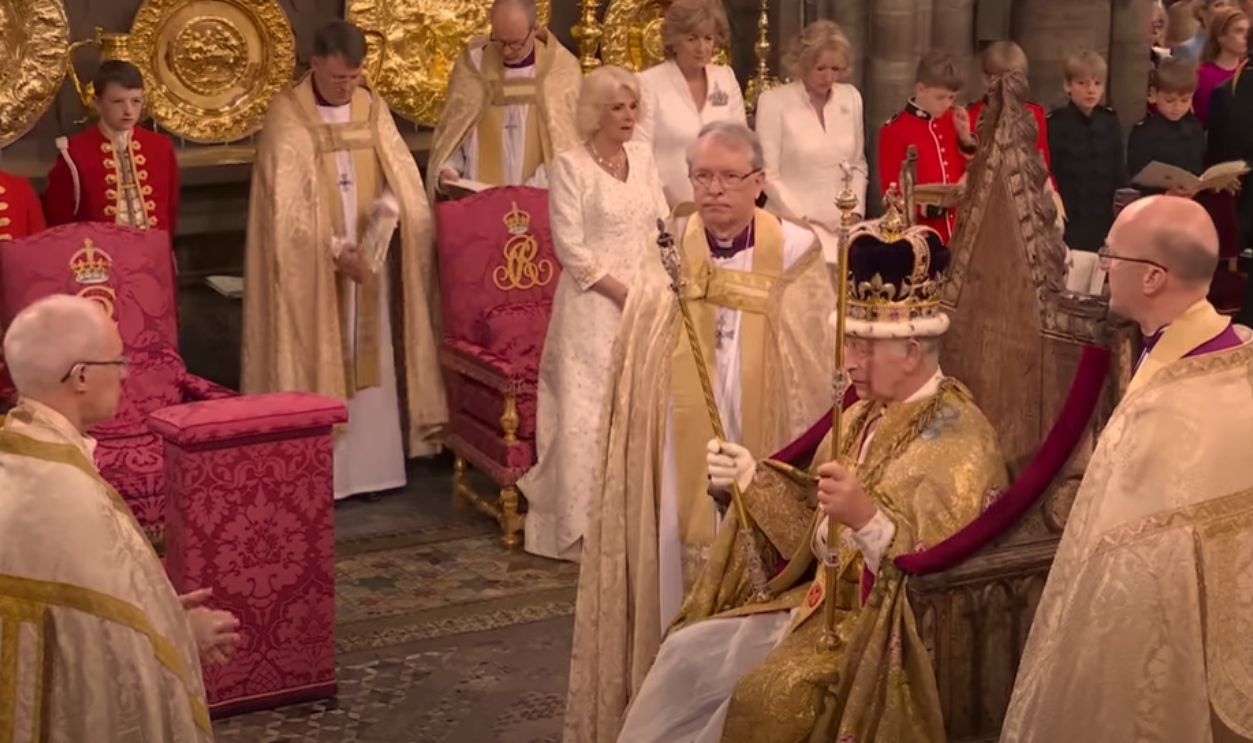 HM King Charles III's crowning moment 