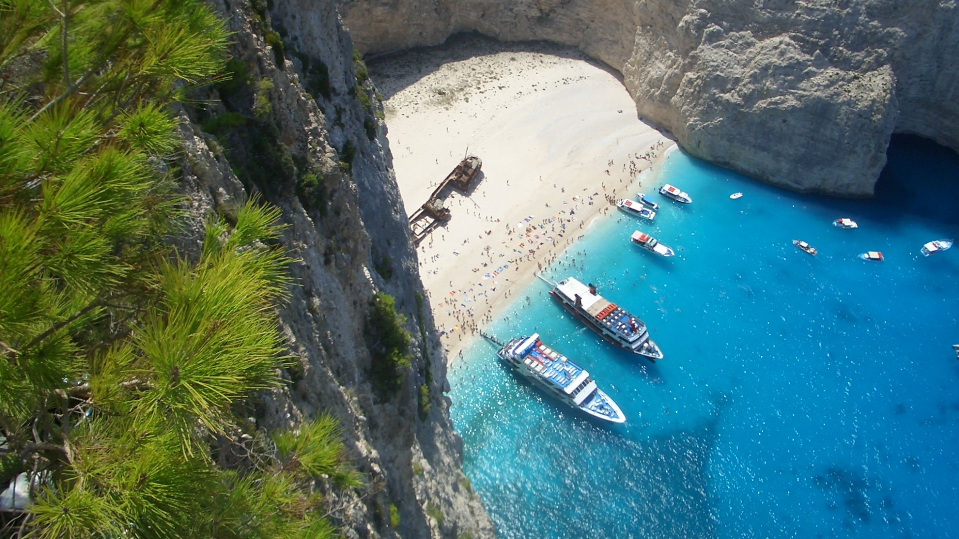 File:Navagio beach shipwreck in Zakynthos.jpg