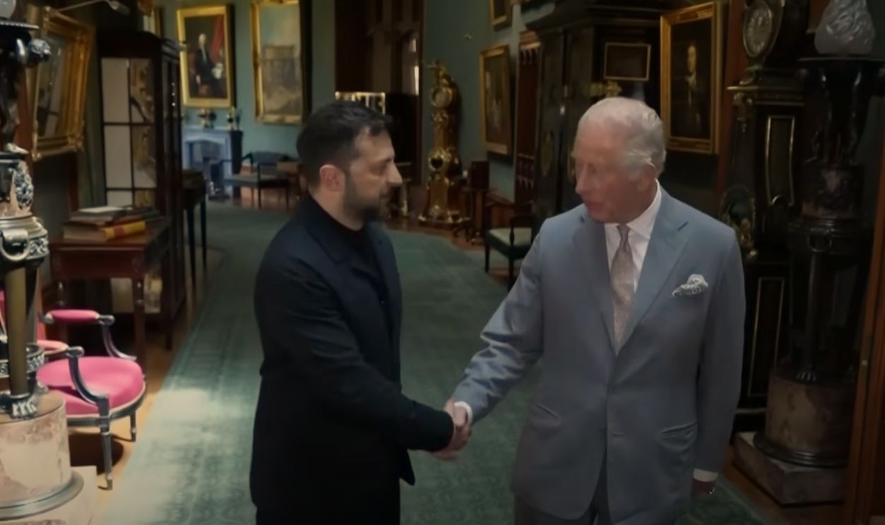 Ukrainian President meets King Charles III 