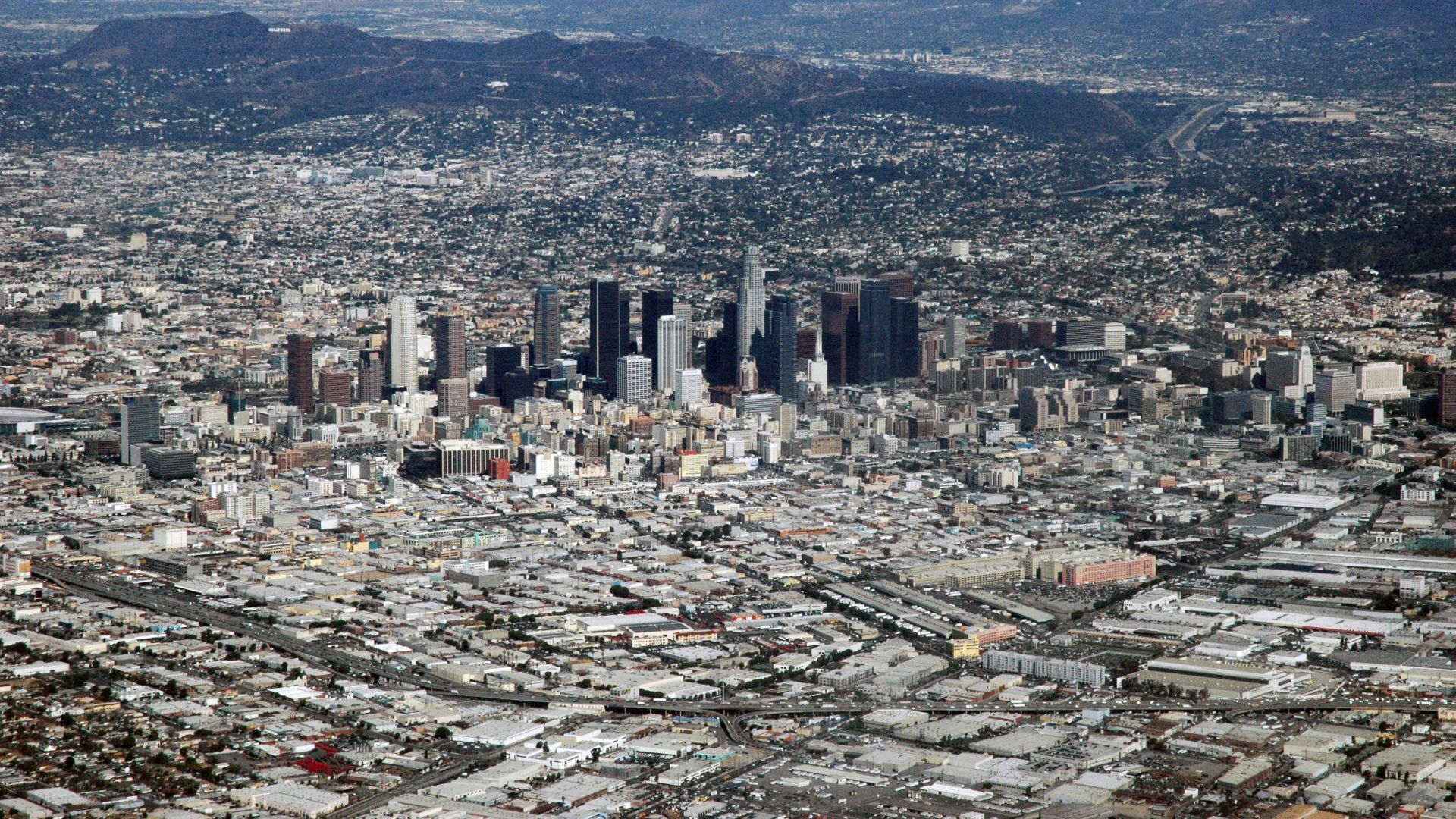 File:Los Angeles, CA from the air.jpg