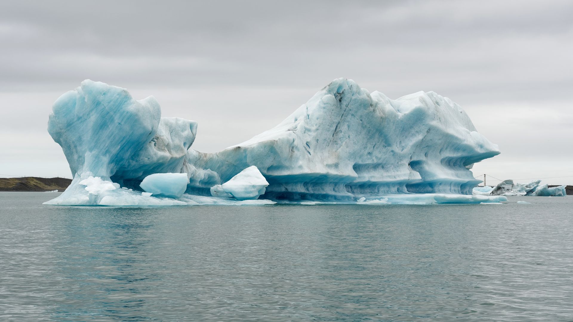 File:Jökulsárlón glacier lagoon, Iceland, 20240718 1553 2250.jpg