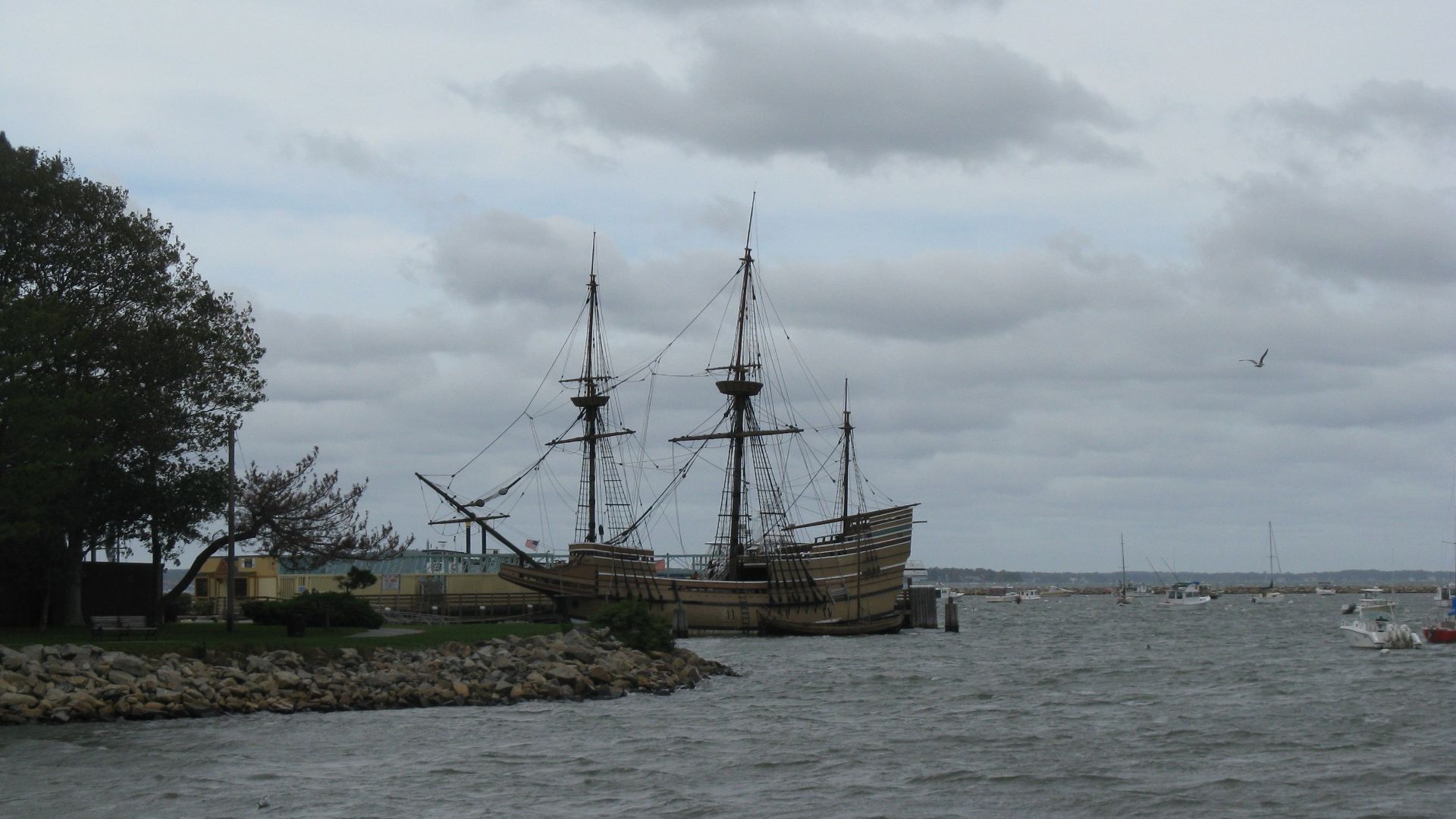 File:The Mayflower II in Plymouth Harbor, Plymouth MA.jpg