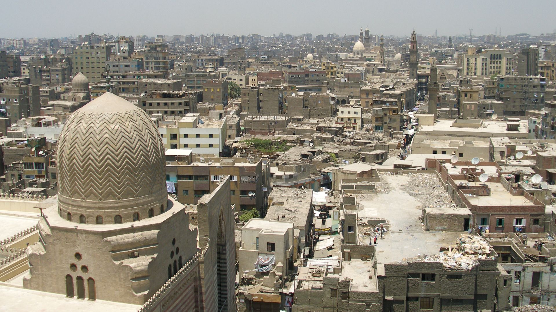 File:Egypt, Cairo, Panorama of Islamic Cairo, also Medieval Cairo or Fatimid Cairo.jpg