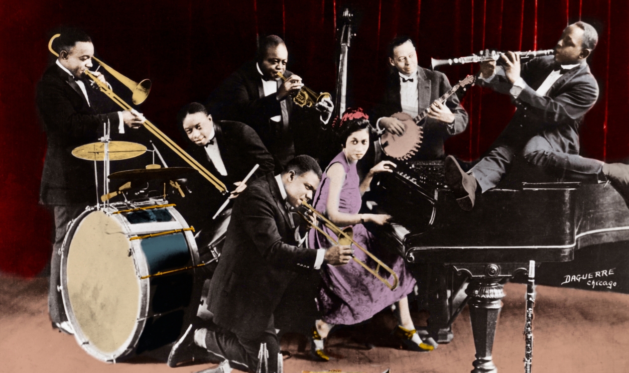 Louis Armstrong With The King Oliver's Creole Jazz Band -525524954