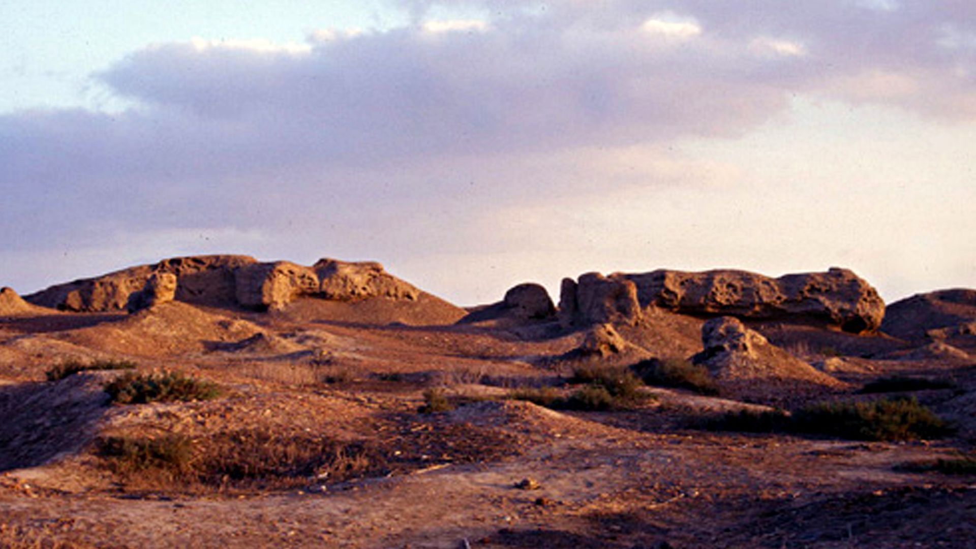 File:Ruins of mudbrick buildings on the northern mound of Buto-Desouk.jpg
