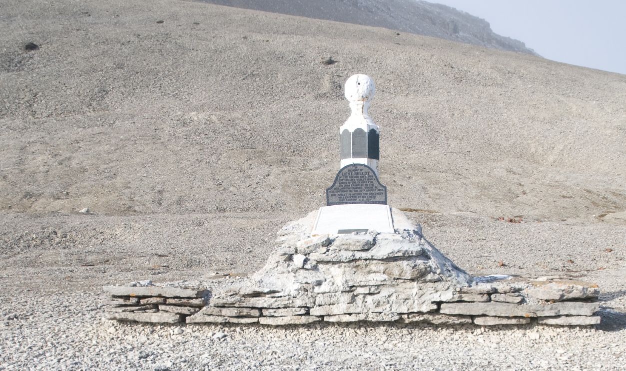 Canada, Erebus Bay, camp of the Franklin expedition and the research of north west way.