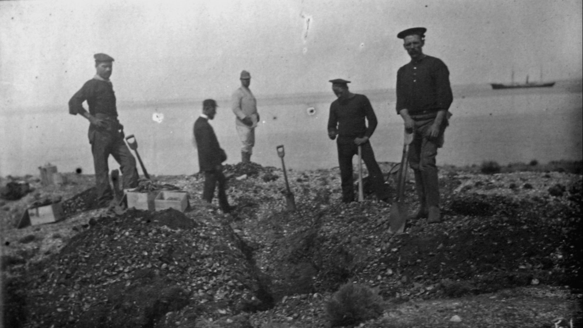 File:Kitchen midden at Elizabeth Island 1888.jpg