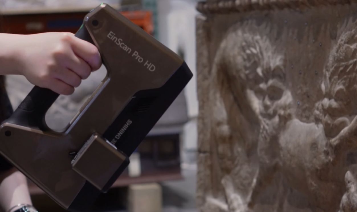 3D Scanning Etruscan Sarcophagi