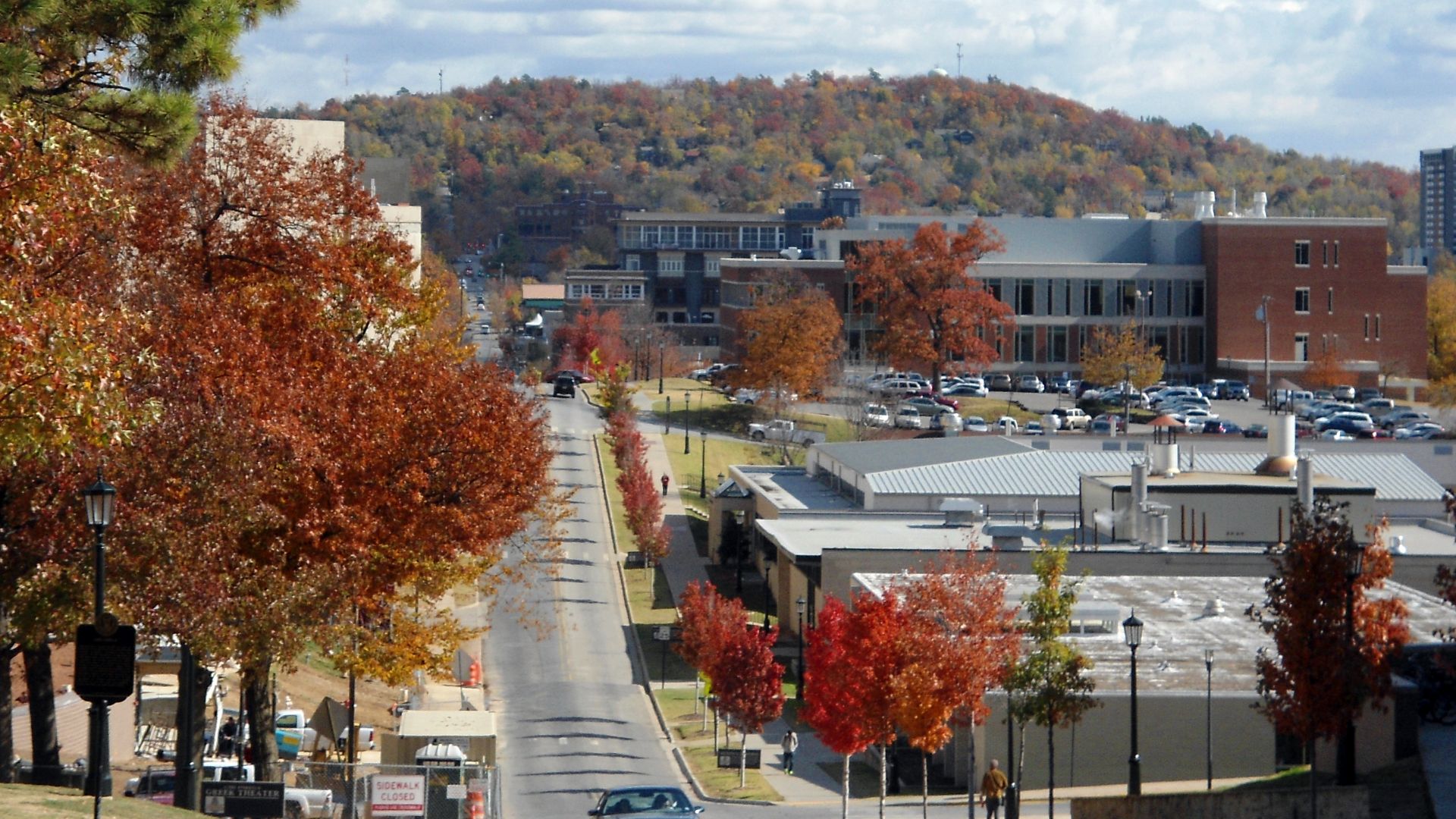 File:Mount Sequoyah and Fayetteville from University of Arkansas.jpg
