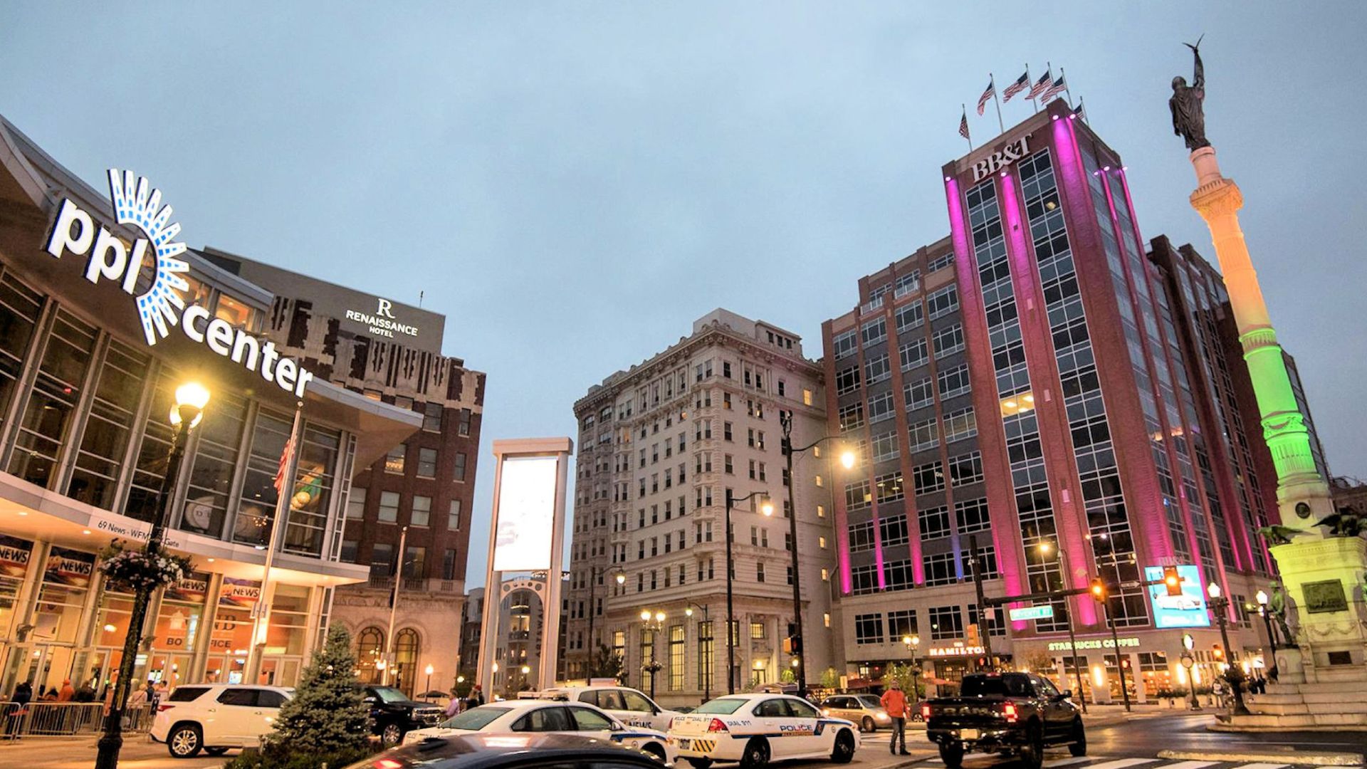 File:2018 - Center Square - Looking Northeast - 12 Oct - Allentown PA.jpg