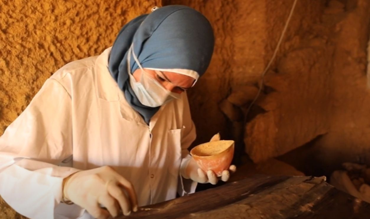 Organic Residue Discovered