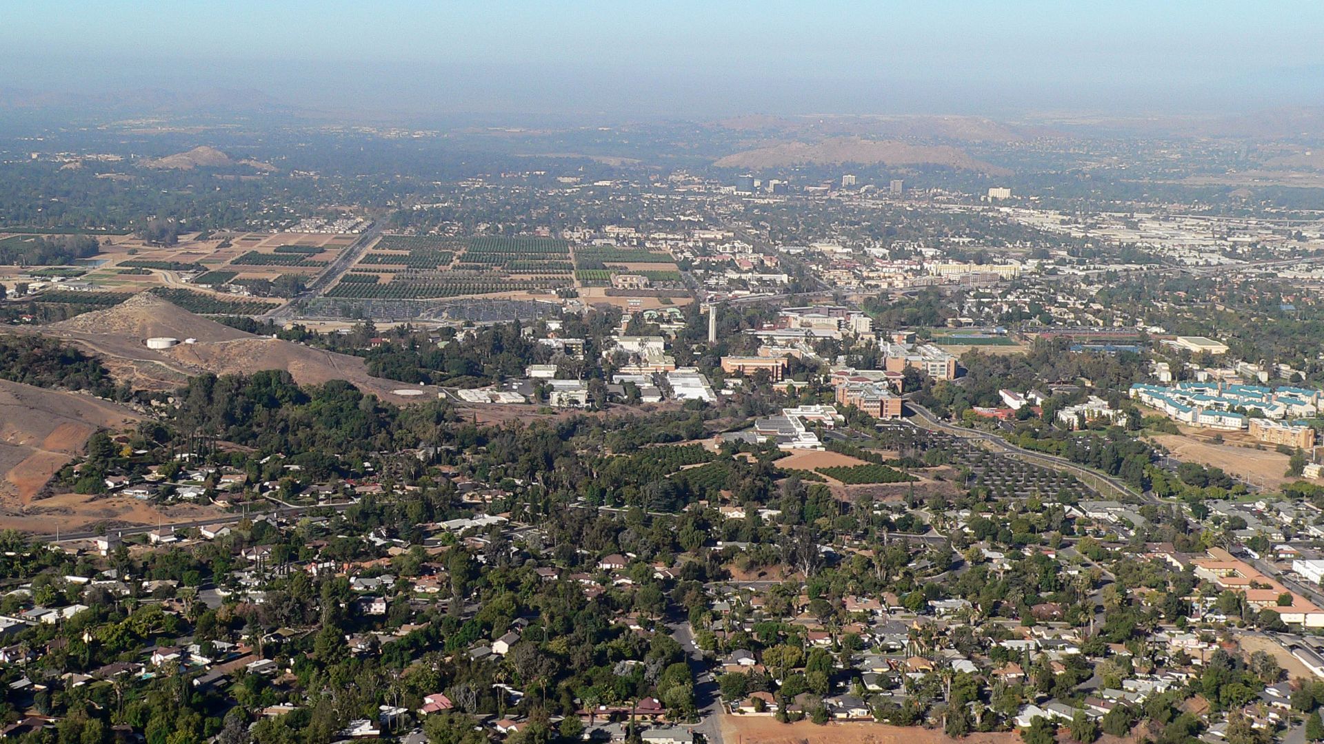 File:Riverside, California view from Box Springs.jpg