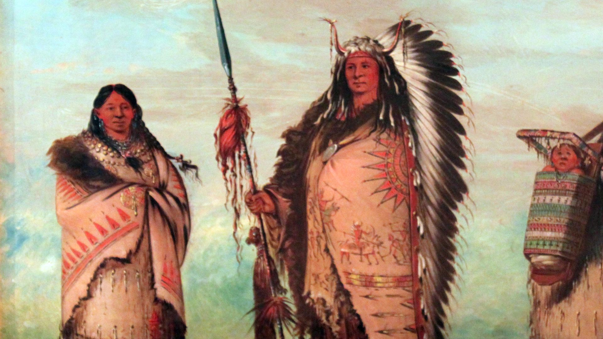 File:1854 Catlin Sioux Black Rock mit Familie anagoria.JPG