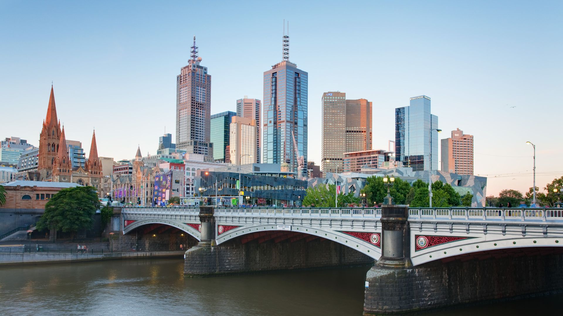 File:Melbourne Skyline and Princes Bridge - Dec 2008.jpg