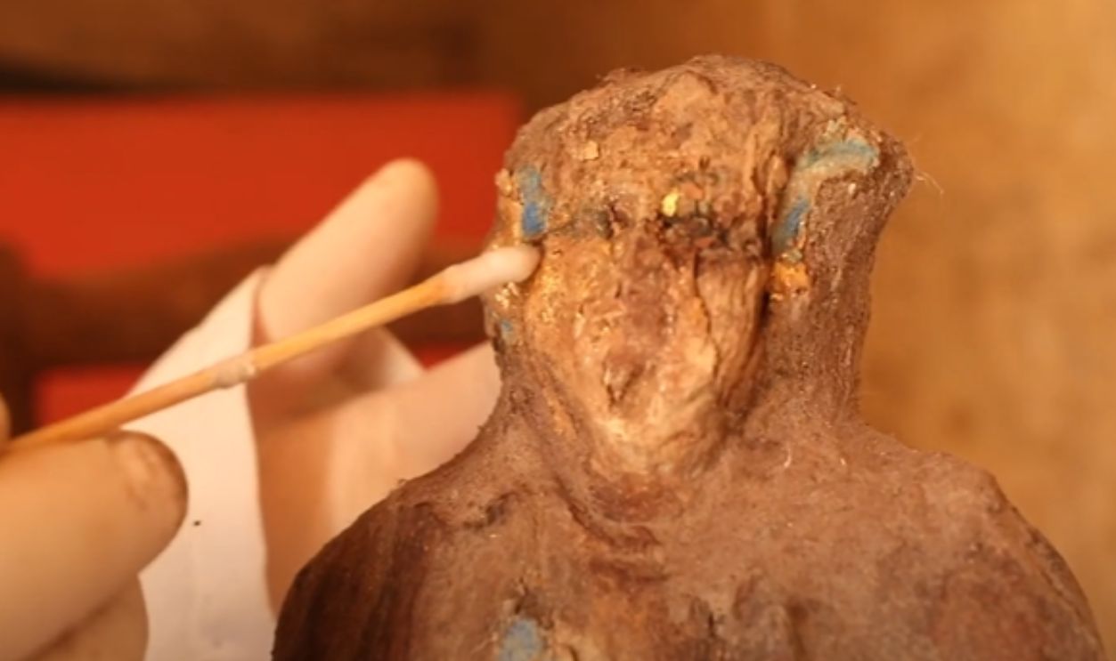 Traces Of Ancient Paint