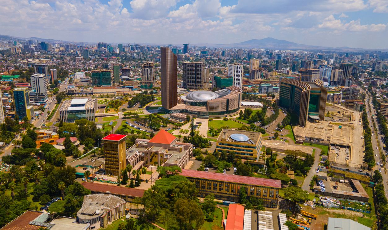African Union headquarters in Addis Ababa Ethiopia