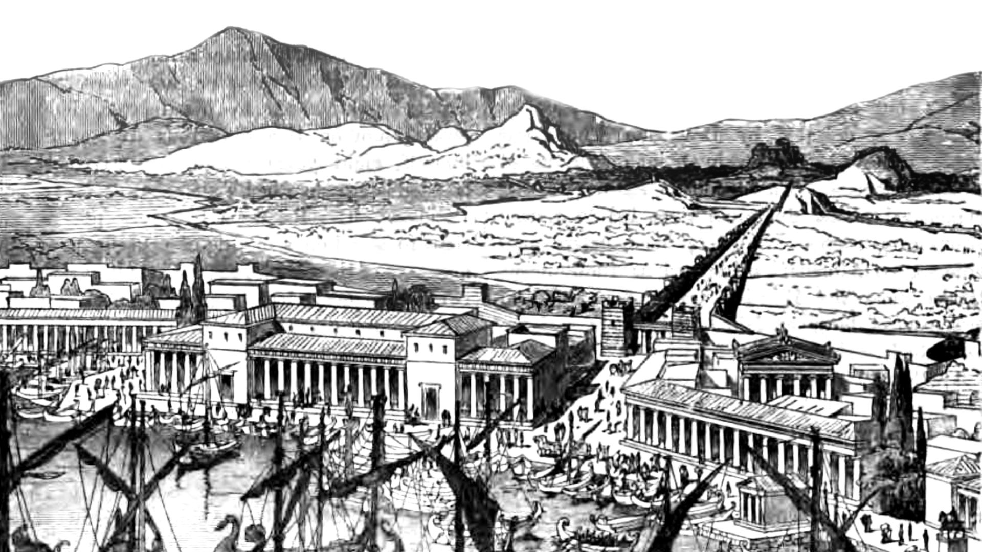 File:The Piraeus and the Long Walls of Athens.jpg