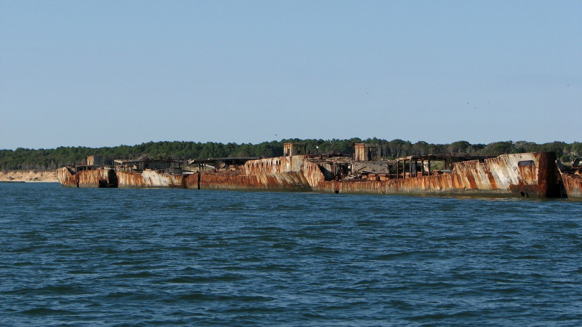 File:Concrete Ships forming Kiptopeke Breakwater.JPG