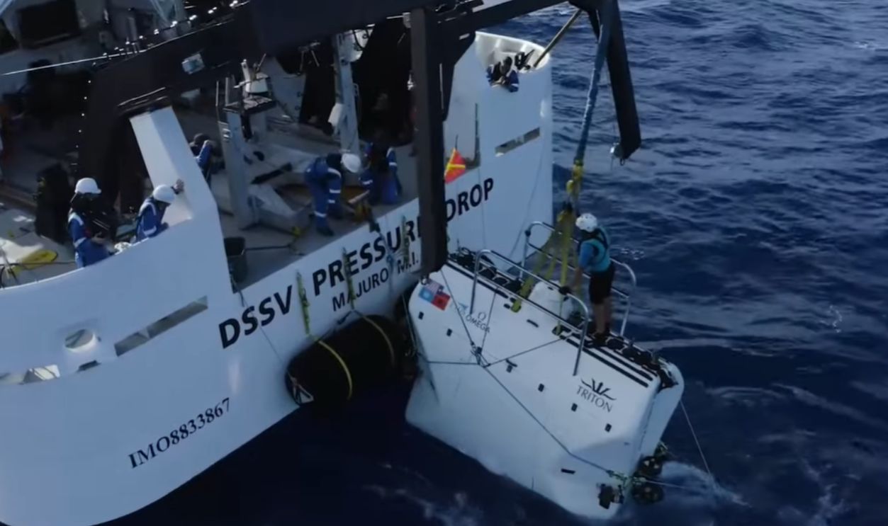 Private Submersible Dive To Mariana Trench
