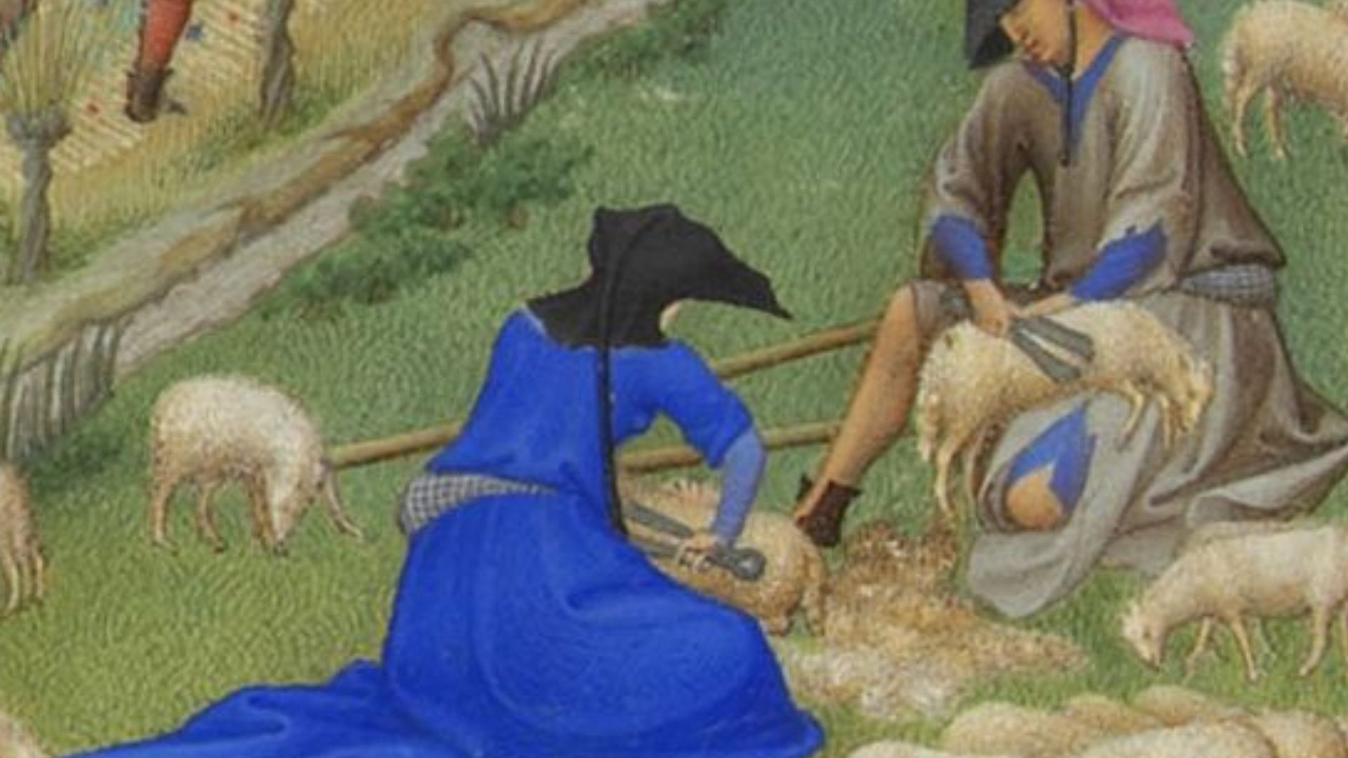 File:Les Très Riches Heures du duc de Berry juillet sheep shearing.jpg