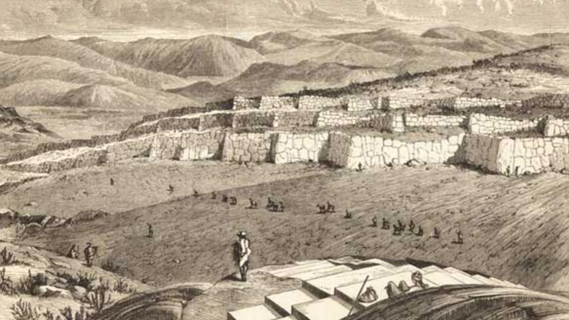 File:Sacsayhuamán in 1877 by Ephraim George Squier.jpg