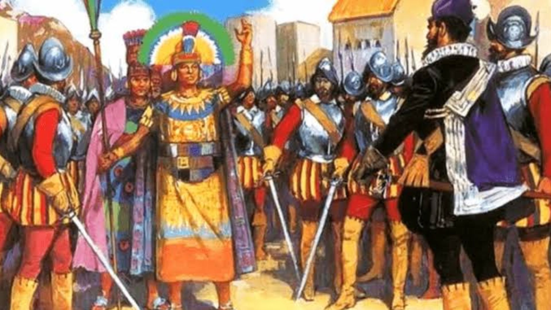 File:Encuentro entre Manco Inca y Francisco Pizarro.jpg