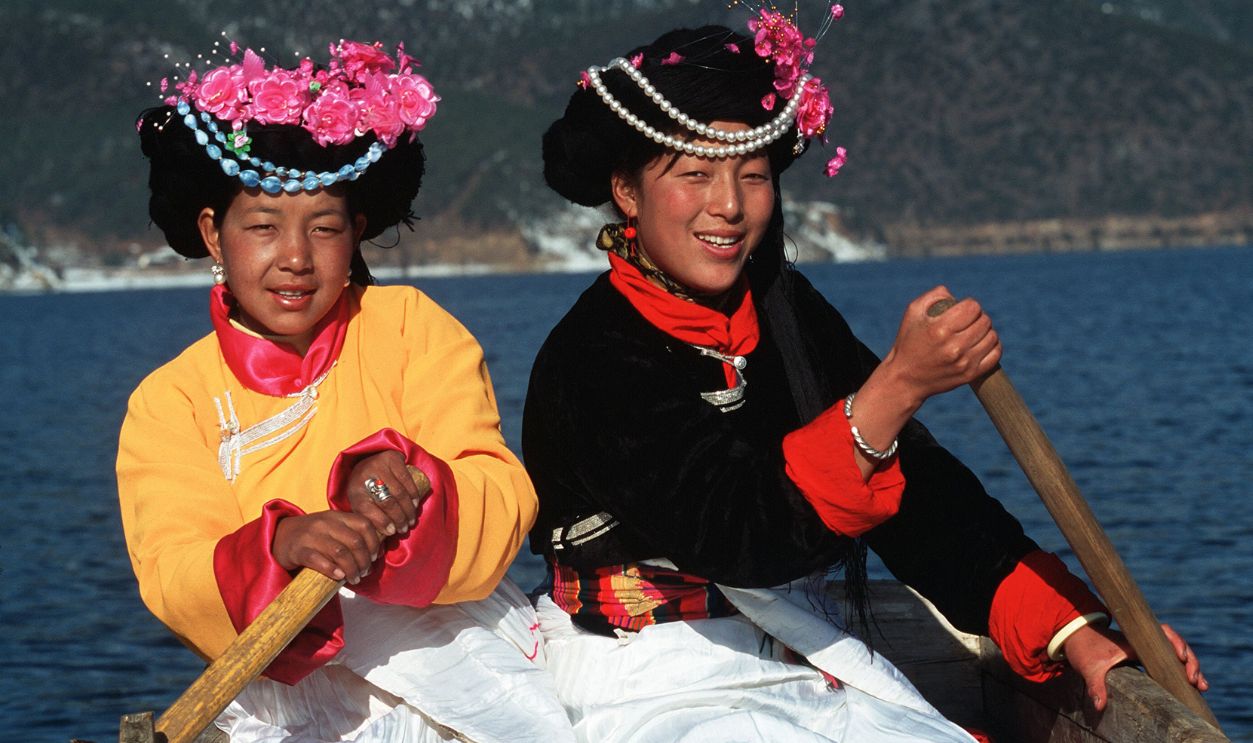 The Musuo Women'S Kingdom On January 2Nd, 2000, China