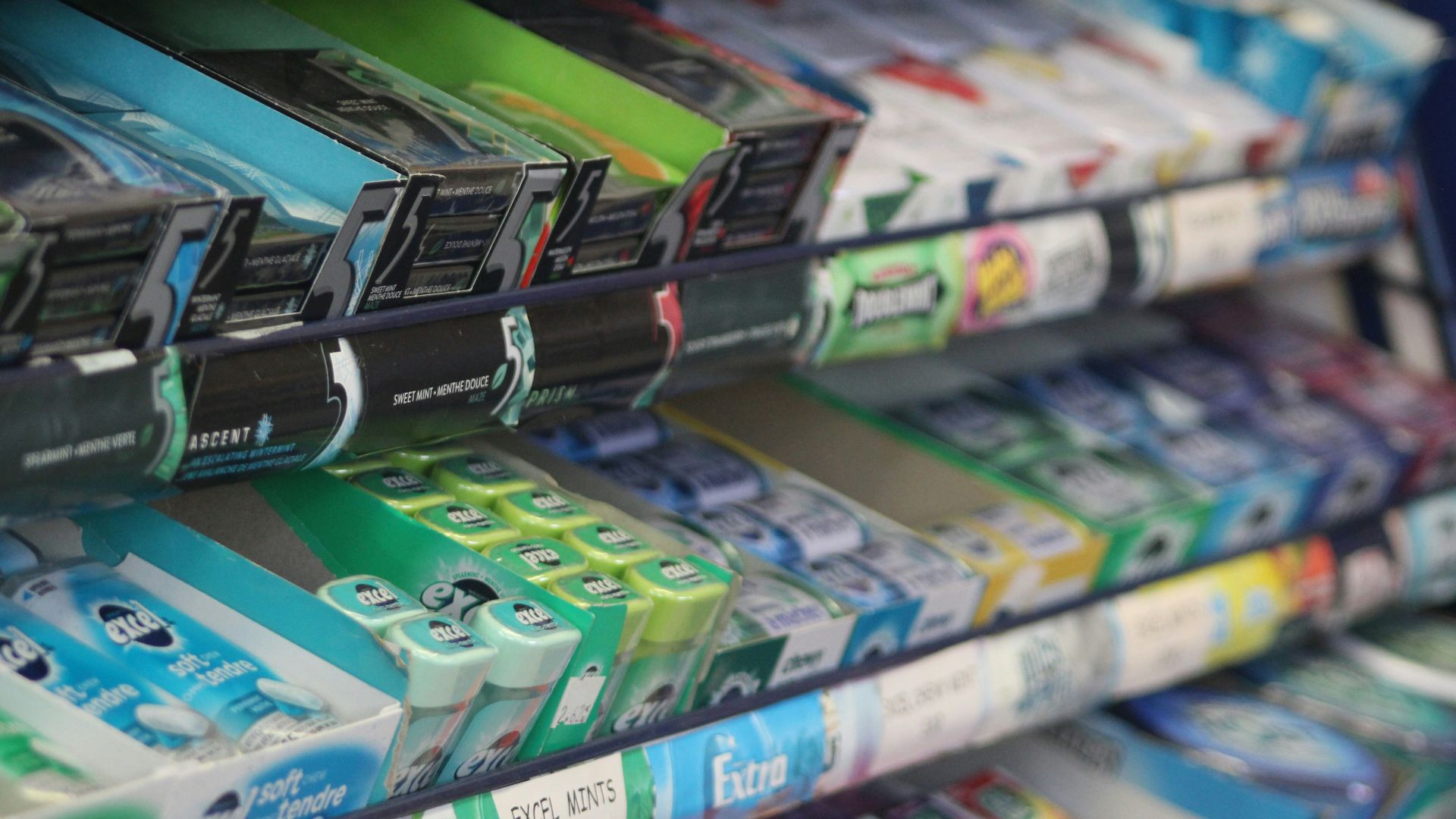 green and white labeled pack