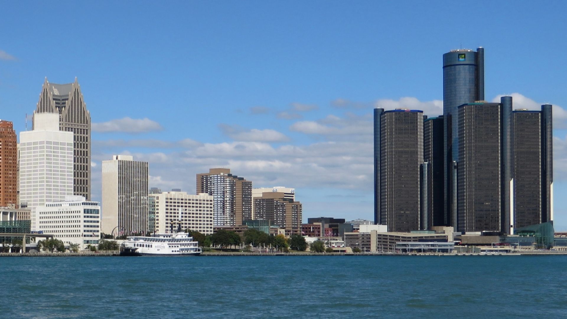 File:Downtown Detroit, Michigan from Windsor, Ontario (21760963102).jpg