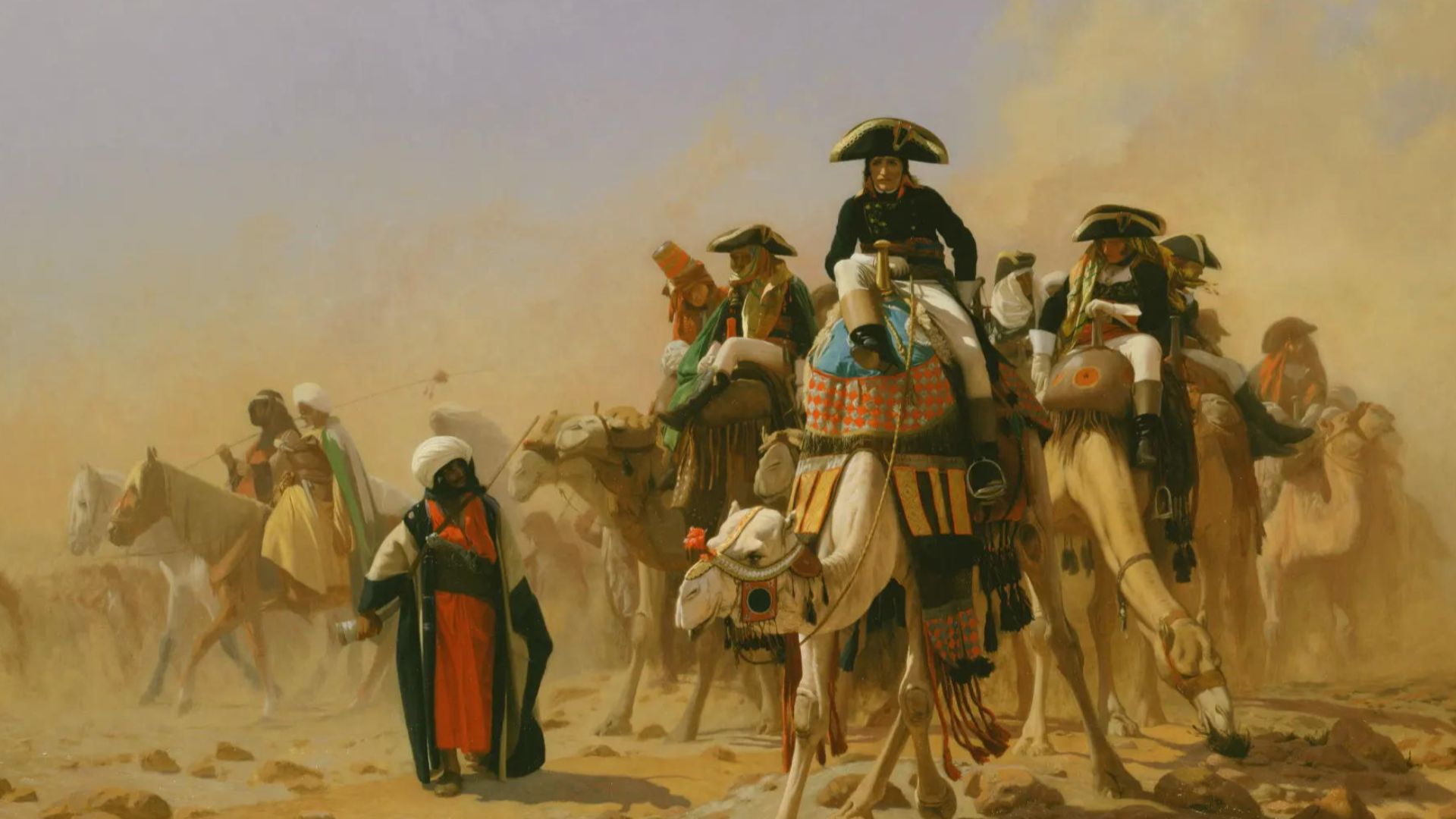 File:Gérôme---Naopolean and his general staff in Egypt--c 1867.jpg