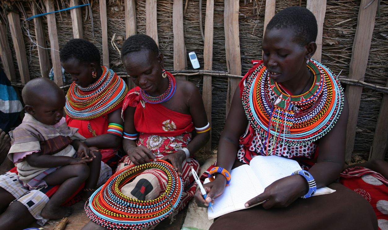 Ten years ago, a group of women established the village of Umoja, which means unity in Swahili, on an unwanted field of dry grasslands. The women said they had been raped and, as a result, abandoned by their husbands, who claimed they had shamed their community. Stung by the treatment, Rebecca Lolosoli, a charismatic woman, decided no man would be allowed to live in their circular village of mud-and-dung huts. | Location: Umoja, Samburu National Park, Kenya. 