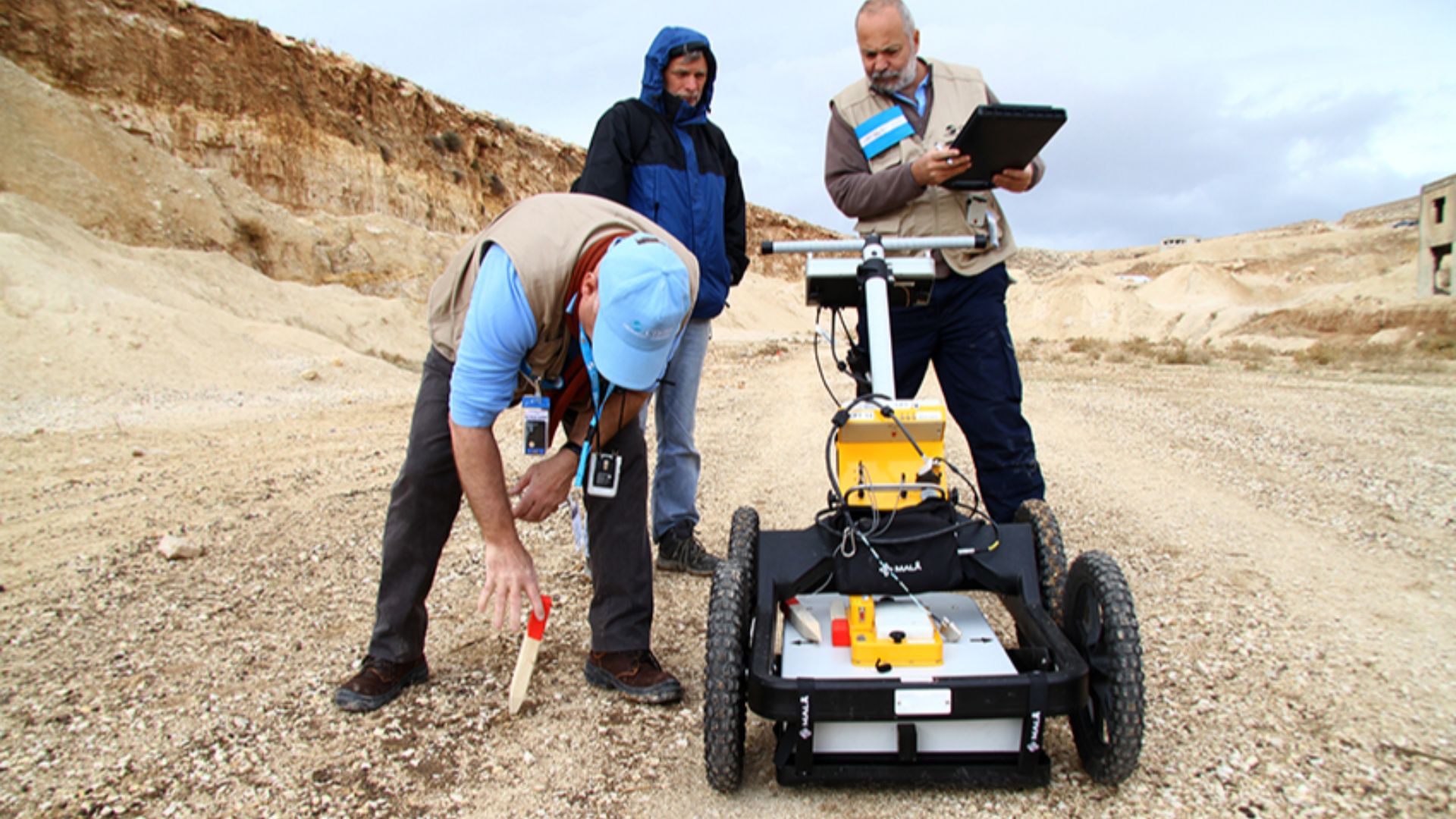 File:Using ground-penetrating radar equipment (15871113196).jpg