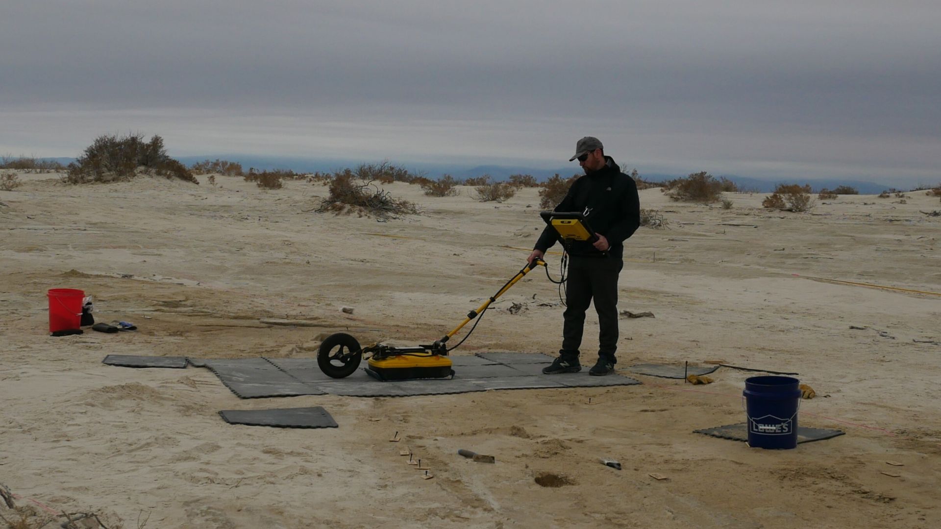 File:Ground Penetrating Radar (GPR) is a popular technique that is used in archeology to identiy areas of interest and potential (dcf1debf-6d1d-4557-a61f-a965091ed8a6).JPG