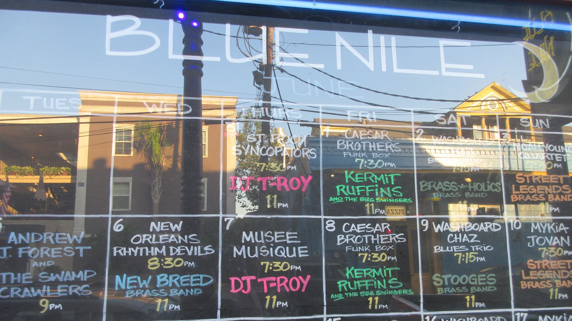 File:Frenchmen Street Marigny New Orleans 7 June 2018 Blue Nile Chalkboard.jpg