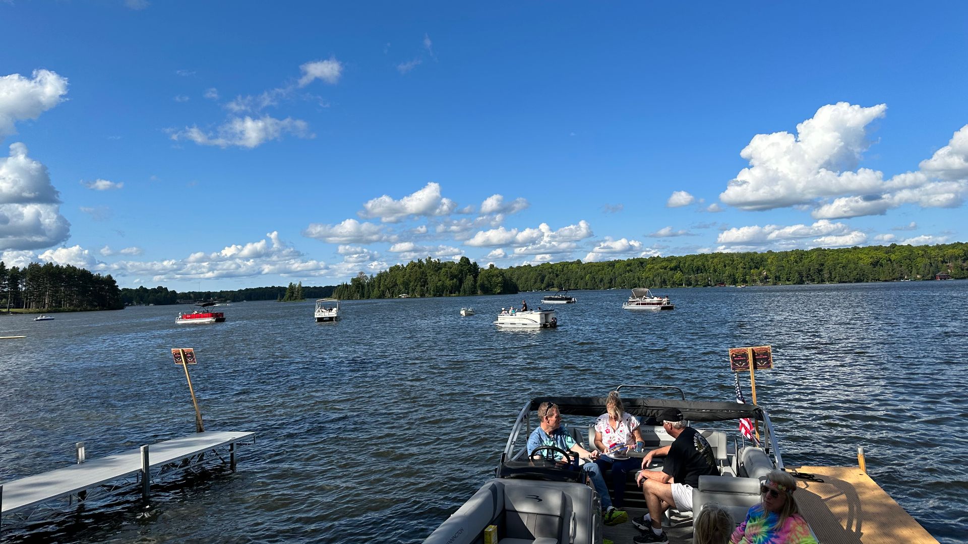 File:Mamie Lake in Land O' Lakes, Wisconsin looking North from Bent's Camp.jpg