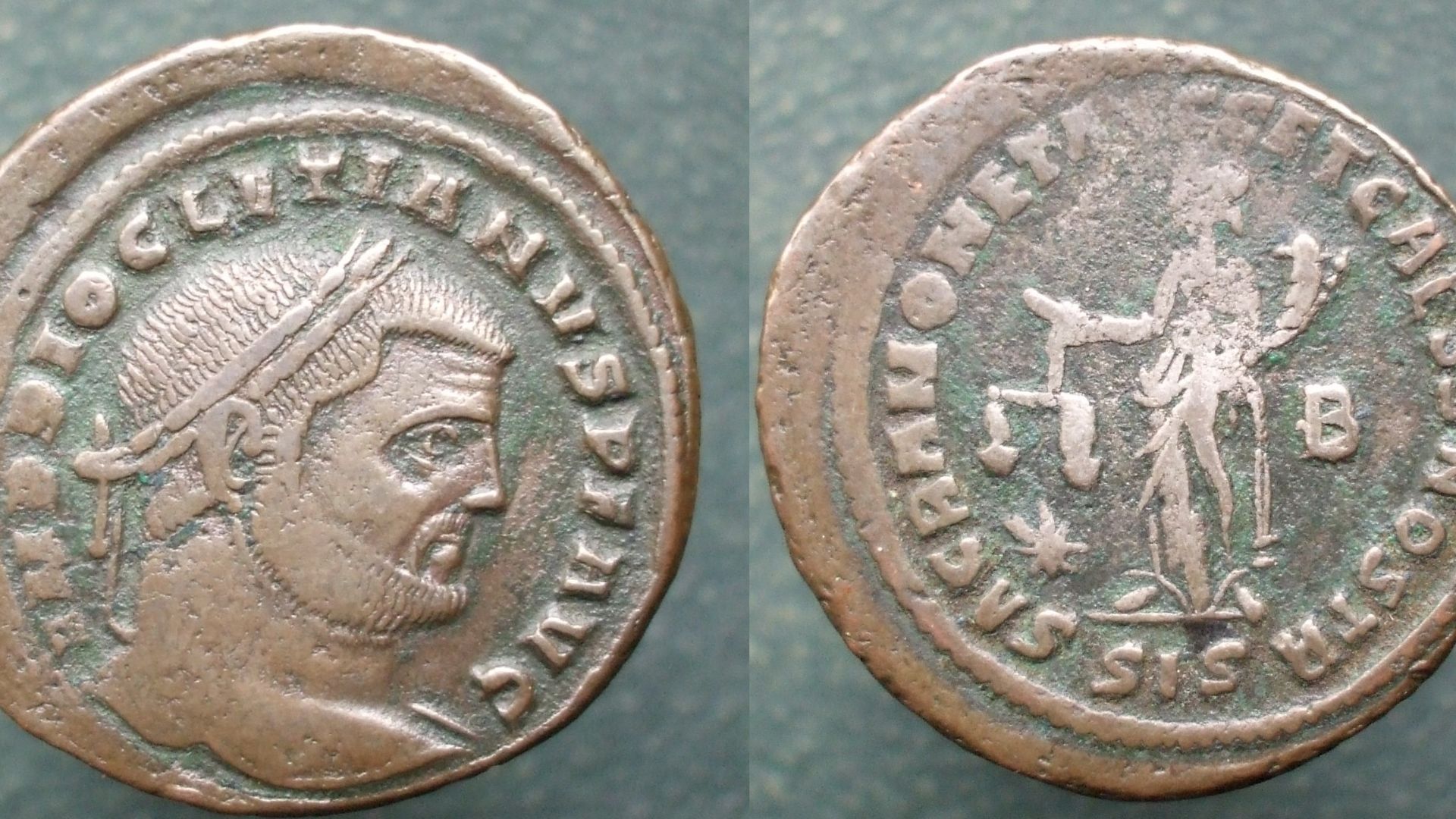 File:Nummus de Dioclétien, Tétrarchie, Sacra Moneta.jpg