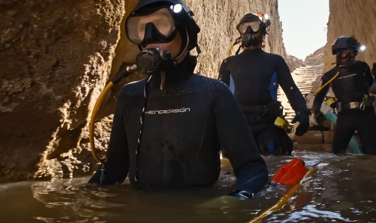 Entering Osiris Shaft