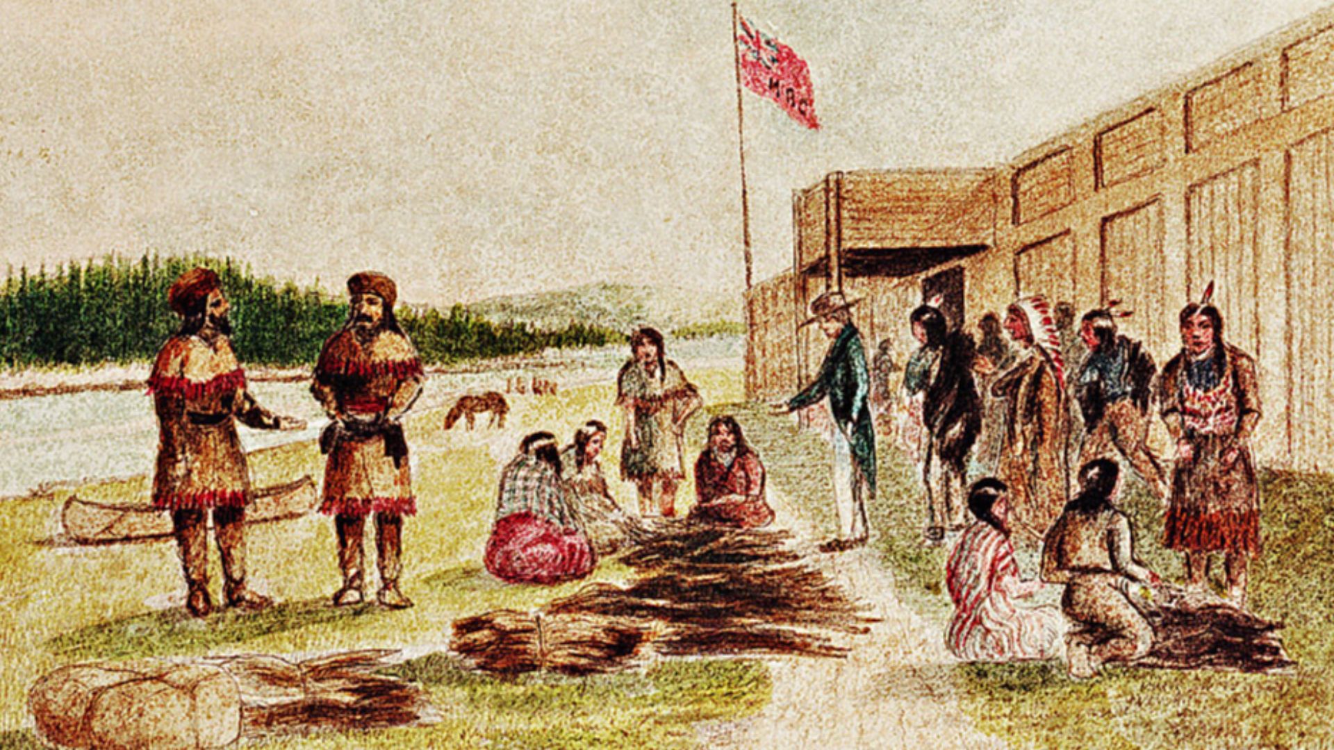 File:Fort Nez Perces Trading 1841 (cropped).jpg
