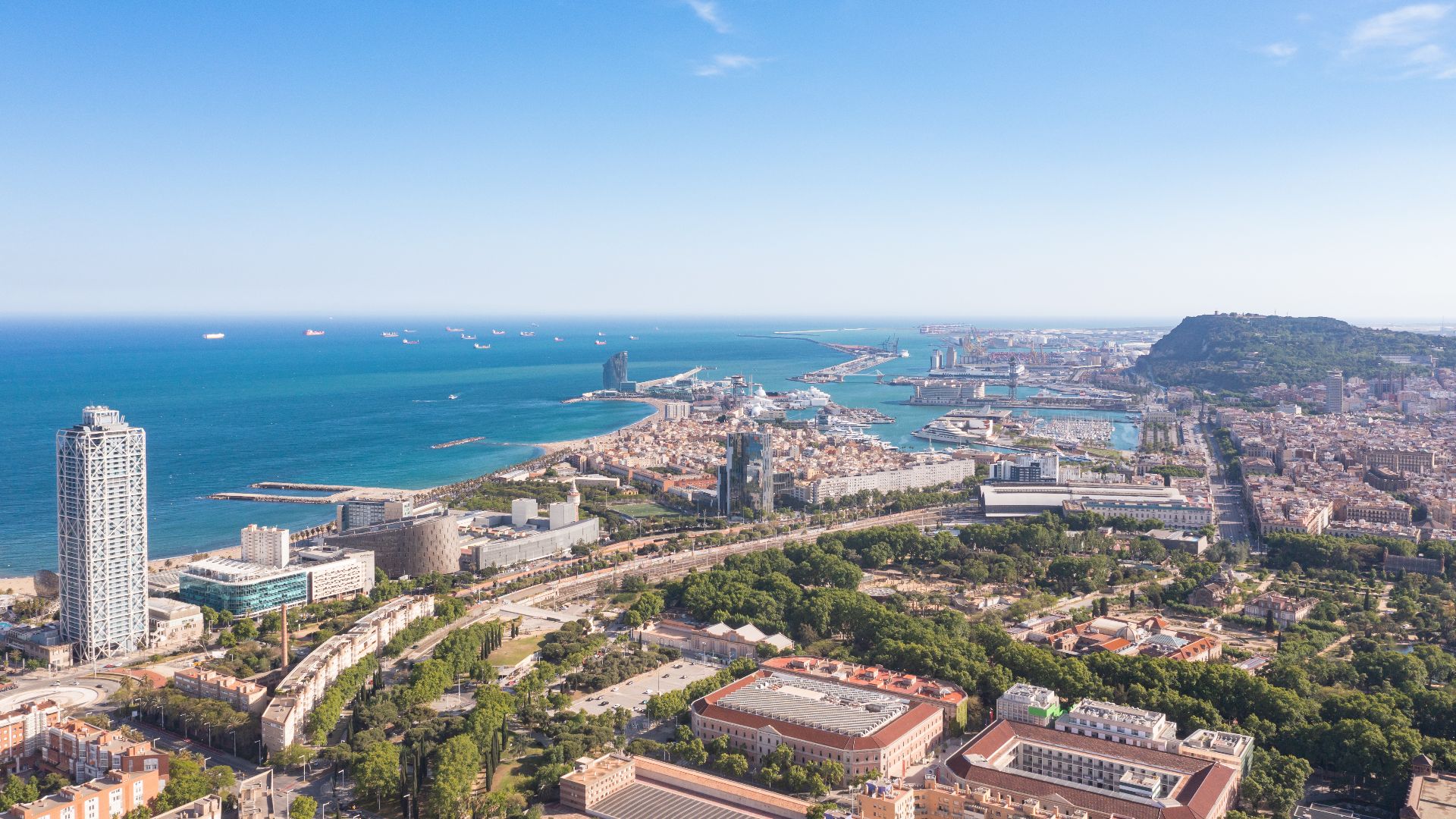 File:Aerial view of Zona Franca and the Port of Barcelona, Spain (51227005889).jpg