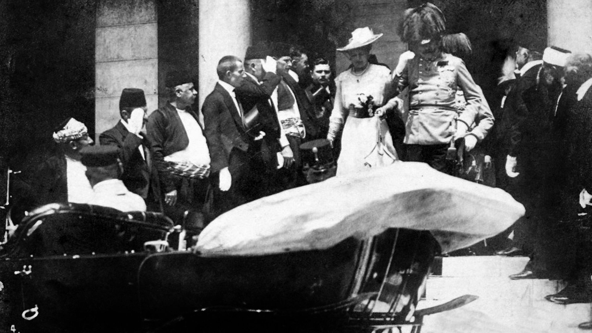 File:Postcard for the assassination of Archduke Franz Ferdinand in Sarajevo.jpg