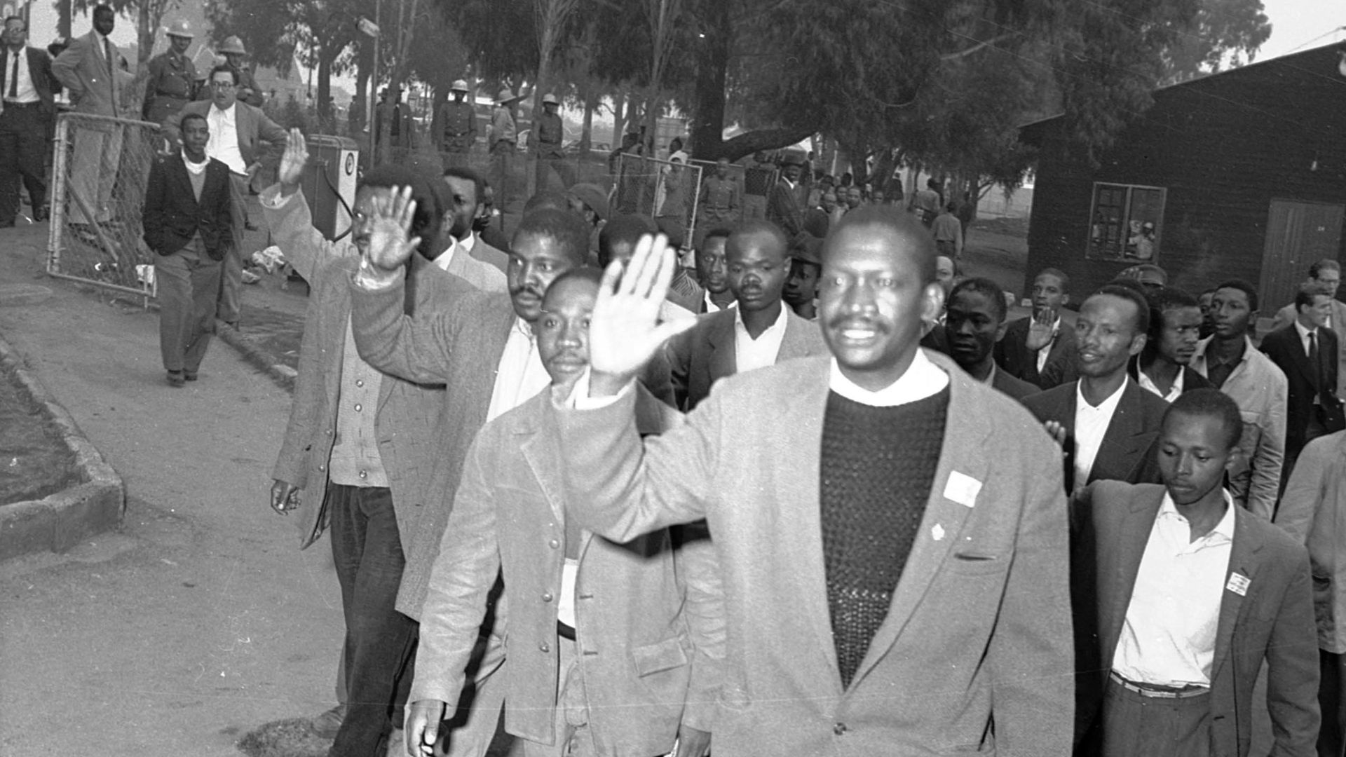 File:Robert Sobukwe leads anti-apartheid protest (cropped).jpg