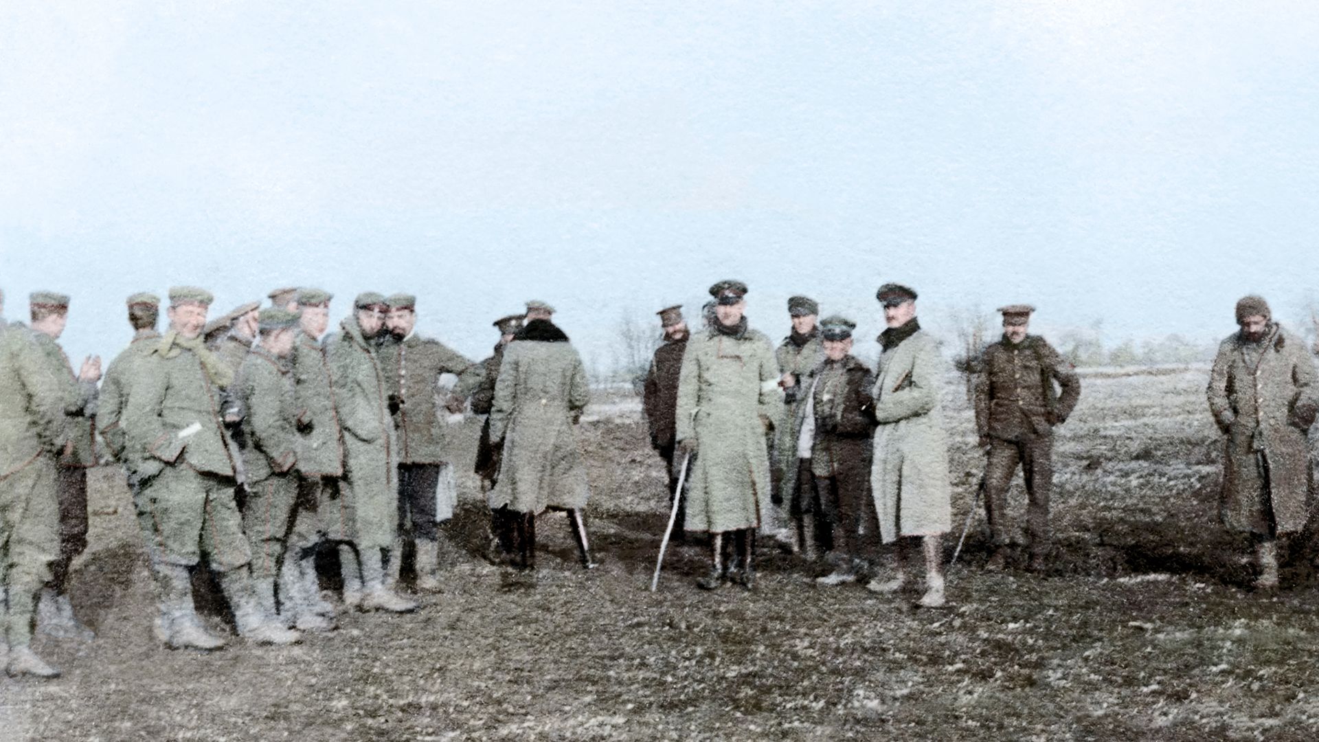 File:German and British troops during the Christmas Truce of 1914 (27518523839).jpg