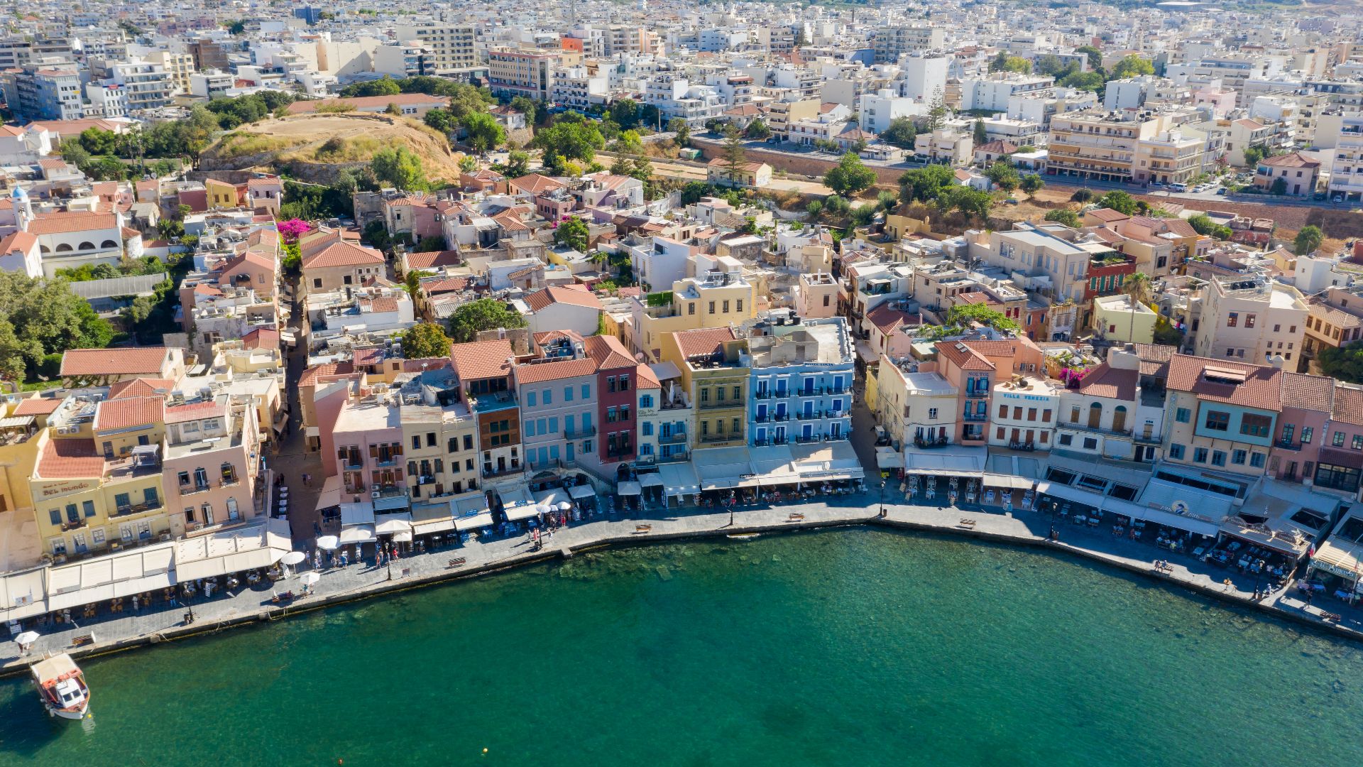File:Restaurants in the old town of Chania on Crete, Greece.jpg