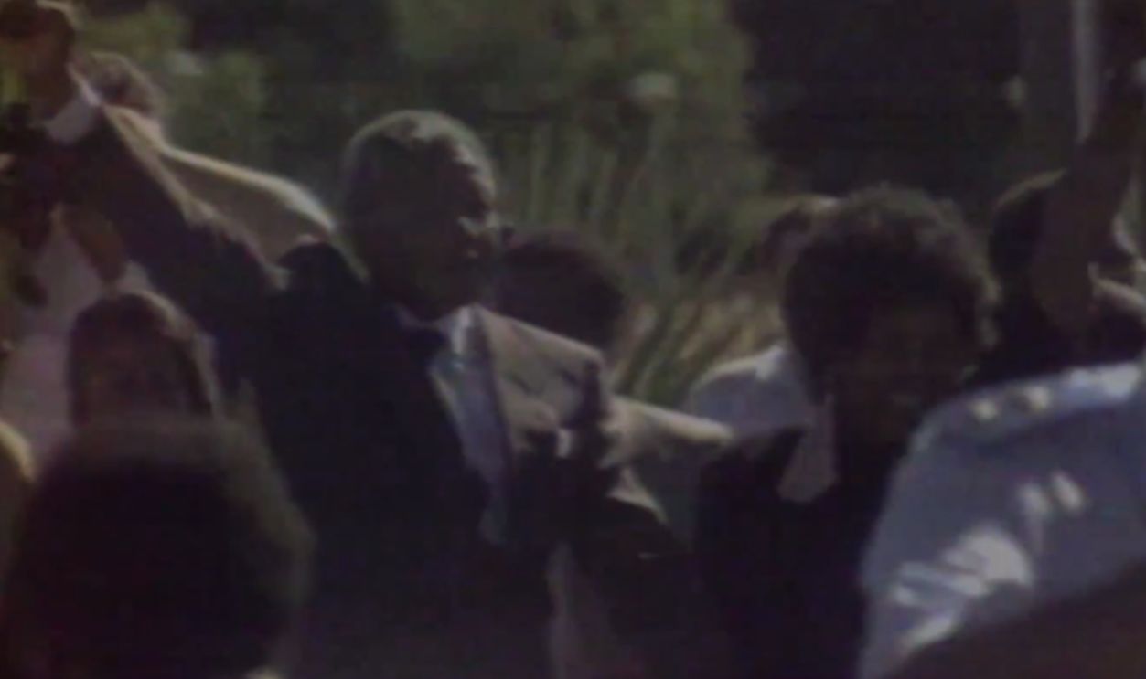 Nelson Mandela Released From Prison (1990)