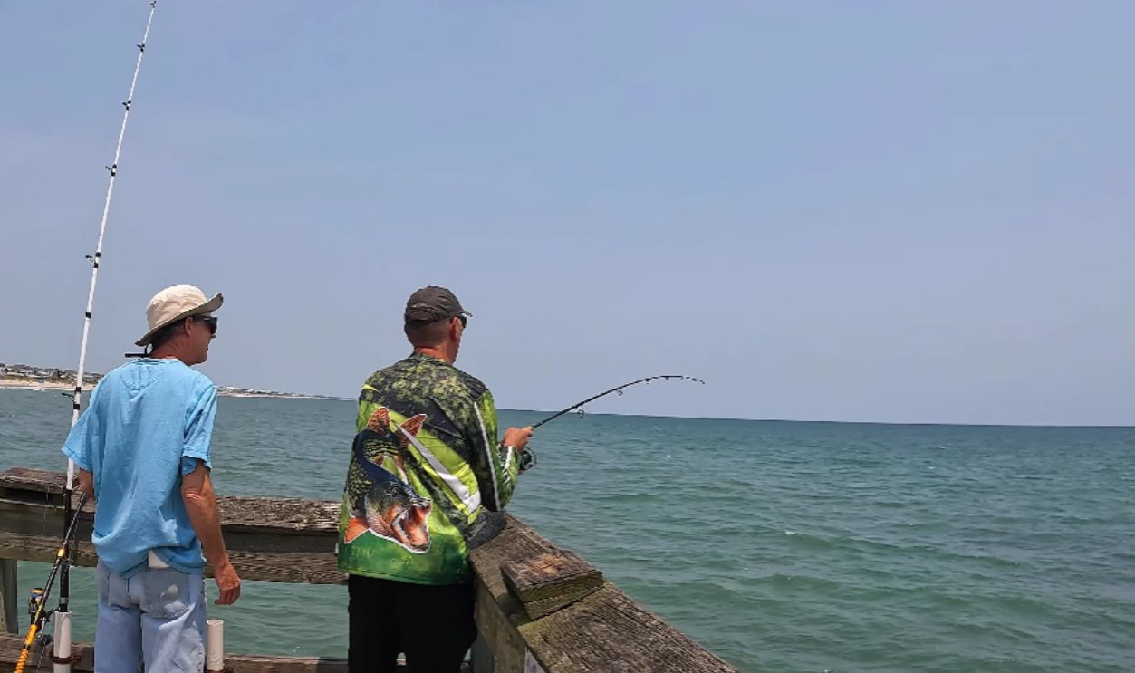 Fishing Adventures At Bogue Inlet Pier