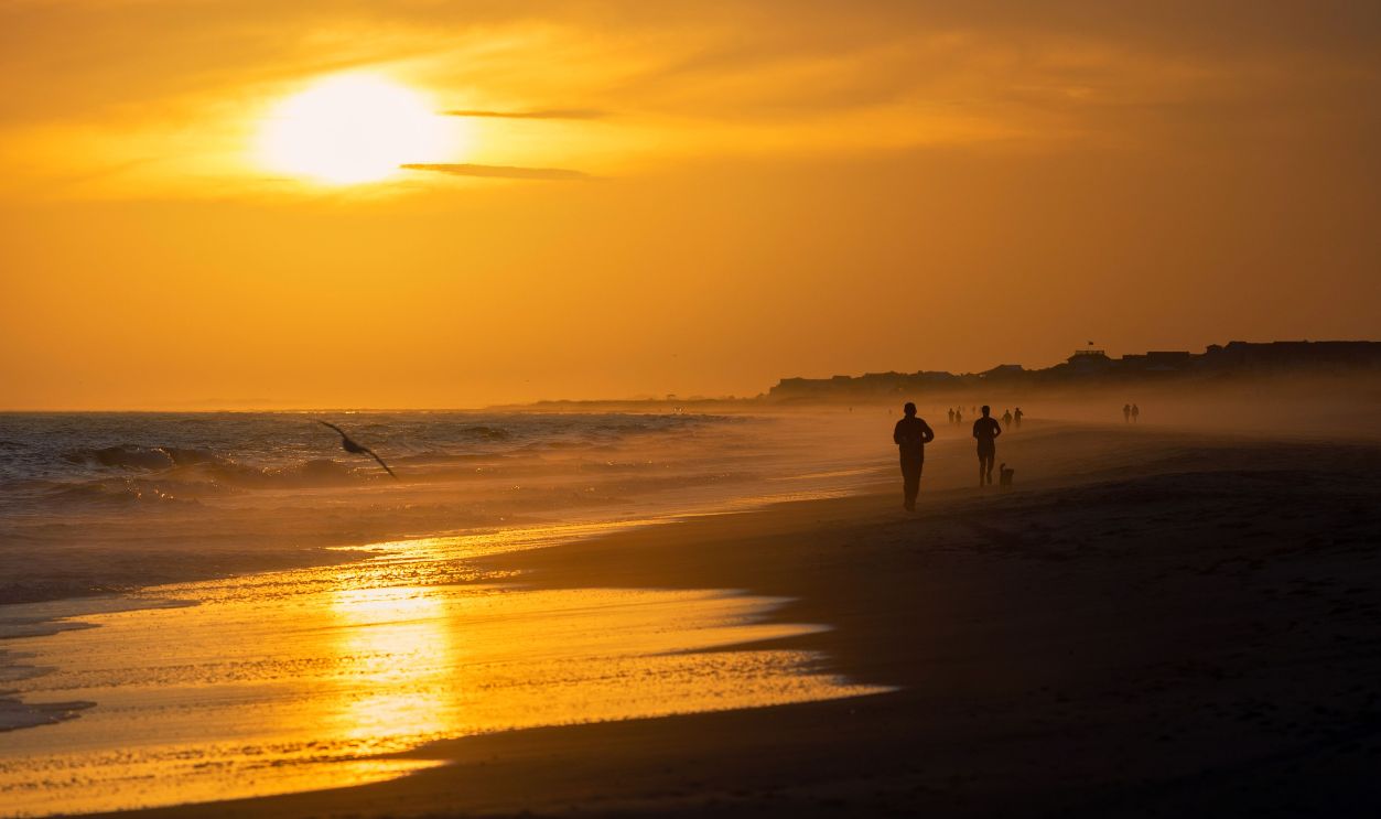 Relaxing On Miles Of Sandy, Uncrowded Beaches