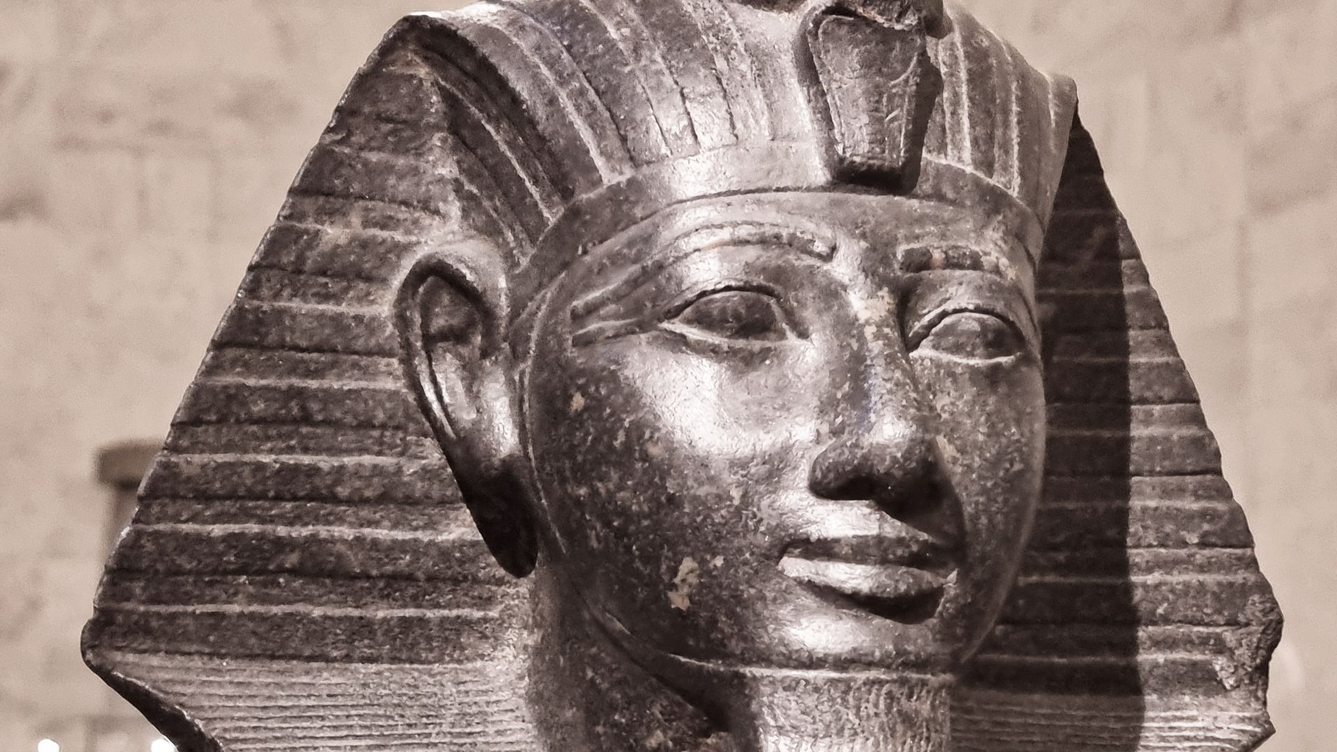 File:Thutmose III, 18th dynasty, from Karnak; National Museum of Egyptian Civilization, Cairo (1) (52087101418).jpg