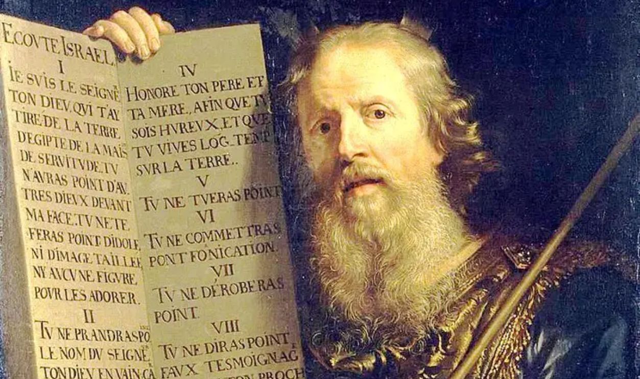 Moses with the Ten Commandments